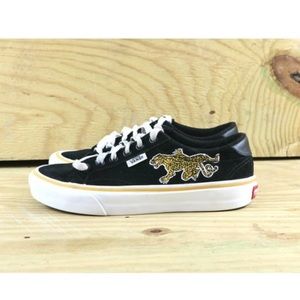 Vans X UO “tattoo” cheetah snake embroidered sneakers